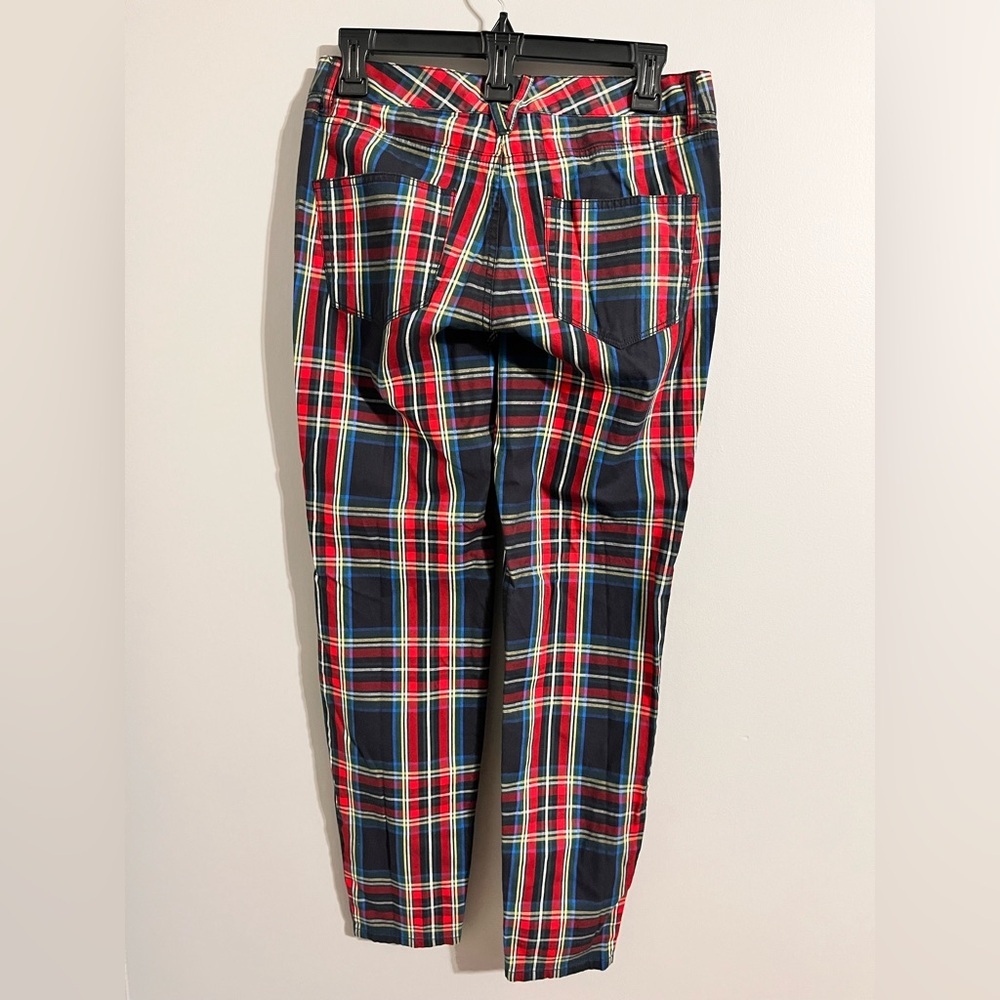 Vinyard Vines Women’s Jamie High Rise Jolly Plaid Pants - Picture 2 of 10